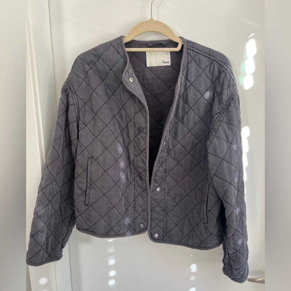 Wilfred grey quilted jacket - Picture 1 of 3